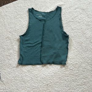 Green American eagle tank top